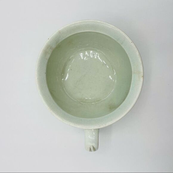 Vintage Ceramic Hand Painted Lion Open Sugar Bowl - Picture 3 of 4